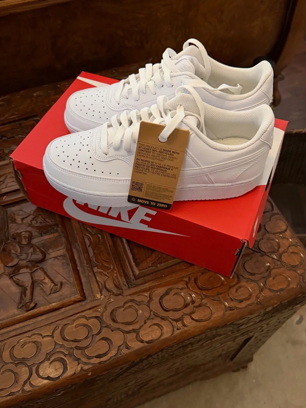 Nike Men’s White Low-Top Sneakers